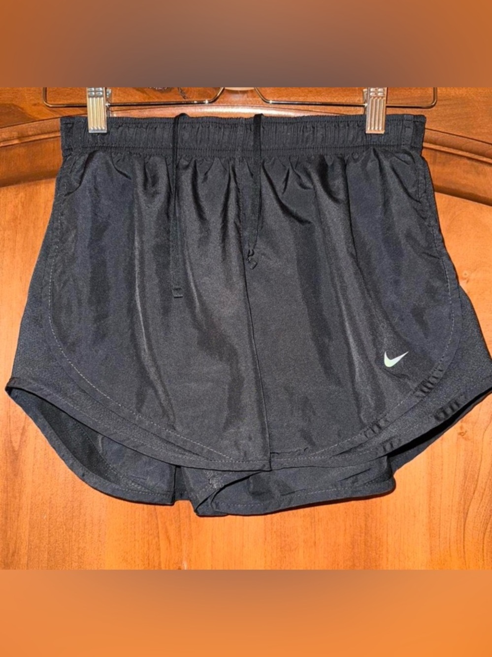 Nike Black Running Shorts with Swoosh